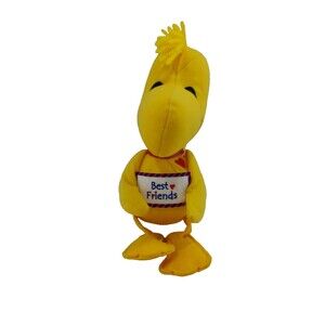 Peanuts 50 Years Woodstock Plush Prestige Squeaky Best Friends Anniversary 7"